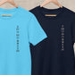 Custom Roman Numeral Matching Shirt, Embroidered 2nd Anniversary Date Shrit, Personalised Couple Wedding Shirt, Long Distance Gift for Him
