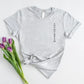 Custom Roman Numeral Matching Shirt, Embroidered 2nd Anniversary Date Shrit, Personalised Couple Wedding Shirt, Long Distance Gift for Him