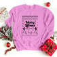 Merry Liftmas Christmas Sweatshirt, Xmas Ugly Crewneck Printed Sweater, Funny Fitness Matching Jumper, Body Building Christmas Holidays Tops