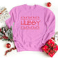 Christmas Couple Matching Sweatshirt, Wifey Hubby Xmas Holidays Sweater, Husband Wife Xmas Printed Jumper, Mr and Mrs 1st Christmas Gifts