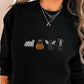 Halloween Cats Sweatshirt, Embroidered Ghosts Cats And Pumpkins Halloween Jumper, Spooky Season Sweaters, Halloween Family Matching Outfits