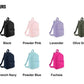 Personalised Backpacks, Custom Name Embroidered Mini Backpack, Kids School Shoulder Bag, Comfort Colors Adult Kids Travel Bags, School Gifts