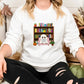 Bookish Ghost Spooky Sweatshirt, Ghost Reading Books Printed Halloween Sweater, Cute Halloween Fall Jumpers for Librarian, Books Lover Gifts