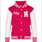 Custom Name Varsity Jacket, Personalized Kids Baseball Jacket, College Uniform Jacket, Sports Gala Custom Name Initial Gift.