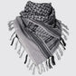 Vintage Arab Tradition Shemagh Scarf, Lightweight Cotton Palestine Keffiyeh, Free Palestine Mens & Womens Scarf, Tactical Hiking Head Scarf