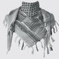 Vintage Arab Tradition Shemagh Scarf, Lightweight Cotton Palestine Keffiyeh, Free Palestine Mens & Womens Scarf, Tactical Hiking Head Scarf
