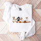 Golden Retriever Halloween Sweatshirt, Halloween Ghost Dogs Jumper, Halloween Dog Lover Sweaters, Gothic Dogs Sweatshirt, Gift for Halloween