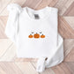 Pumpkins Embroidery Crewneck Sweatshirt, Halloween Jumper, Thanksgiving Pumpkins Unisex Comfy Sweater, Spooky Season Jumper, Halloween Gifts