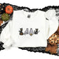 Ghost Cats Embroidered Sweater, Halloween Cats Printed Sweatshirt, Cute Ghost Cats Spooky Season Jumper, Cat Lover Gifts, Halloween Outfits