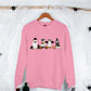 Halloween Ghost Dogs Printed Sweatshirt, Halloween Puppies And Dogs Sweater, Spooky Season Dog Lover Sweaters, Gothic Dogs Halloween Outfits