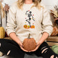 Fall Dancing Skeleton Jumper, Funny Skeleton Printed Halloween Sweatshirt, Thanksgiving Pumpkins Sweater, Unisex Halloween Top, Fall Sweater