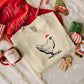 Christmas Chickens Sweatshirt, Funny Santa Chicken Xmas Printed Sweater, Сute Xmas Holidays Matching Jumpers, Christmas Chickens Lover Gift