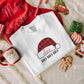 Christmas Santa Hat Sweatshirt, Custom Name Ho Ho Ho Xmas Jumper, Christmas Family Matching Sweatshirt, Personalised Xmas Eve Clothing
