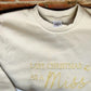 Christmas Embroidered Sweatshirt, Last Christmas as a Miss Sweatshirt, Future Bride To Be Xmas Eve Jumper, Christmas Party Outfits for Her