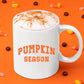 Halloween Pumpkin Season Mug, Vintage Spooky Season Printed Mug, Pumpkin Spice Cup, Halloween Ceramic Coffee Cup, Fall Halloween Party Gifts