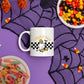 Halloween Ghosts Coffee Mugs, Creep It Real Halloween Printed Mugs, 11oz White Ceramic Cups, Ghost On Skateboard Cups, Fall Halloween Gifts