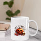 Vintage Pumpkin Mugs, Creepy Halloween Pumpkin Printed Coffee Mug, Scary Halloween Ceramic Cups, Fall Ice Coffee Mugs, Halloween Party Gifts