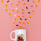Vintage Pumpkin Mugs, Creepy Halloween Pumpkin Printed Coffee Mug, Scary Halloween Ceramic Cups, Fall Ice Coffee Mugs, Halloween Party Gifts
