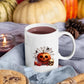 Vintage Pumpkin Mugs, Creepy Halloween Pumpkin Printed Coffee Mug, Scary Halloween Ceramic Cups, Fall Ice Coffee Mugs, Halloween Party Gifts