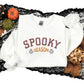 Spooky Season Sweatshirt, Embroidered Halloween Gothic Jumper, Halloween Season Crewneck Sweater, Autumn Fall Clothing, Halloween Party Gift