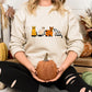 Halloween Ghost Cats Sweatshirt, Cute Black Cats Printed Sweater, Witchy Halloween Jumper, Spooky Season Crewneck, Cat Lover Halloween Gifts