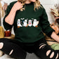 Halloween Nurse Ghosts Sweatshirt, Cute Halloween Ghosts Printed Jumper, Halloween Nursing Tops, Nurse Sweaters, Halloween Gift for Doctors