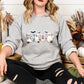 Halloween Nurse Ghosts Sweatshirt, Cute Halloween Ghosts Printed Jumper, Halloween Nursing Tops, Nurse Sweaters, Halloween Gift for Doctors