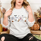 Halloween Nurse Ghosts Sweatshirt, Cute Halloween Ghosts Printed Jumper, Halloween Nursing Tops, Nurse Sweaters, Halloween Gift for Doctors