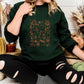 Halloween Doodles Sweatshirts, Halloween Ghost Pumpkins Printed Crewneck Jumper, Autumn Fall Unisex Easy Fit Sweaters, Halloween Party Gifts