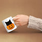 Cute Halloween Cat Printed Mugs, Cat Sneaking Halloween Pumpkin Coffee Mugs, Halloween Party Mug, Ice Coffee Mugs, Cat Lovers Halloween Gift