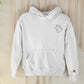 Embroidered You Complete Me Heart Puzzle Hoodies, Couple Matching Valentines Day Hoodie, Custom Heart Puzzle Valentine Jumper, Gifts for Him
