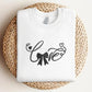 Embroidered Love Coquette Sweatshirt, Love Coquette Bow Valentine Sweatshirt, Valentines Day Couple Matching Jumper, Valentines Gift for Her