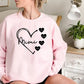 Custom Mimi Heart Sweatshirt, Personalised Mimi Crewneck, Cute Sweatshirt for Mom, Comfortable Mama Pullover, Mother's Day Gifts for Mimi