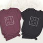 Mama Dada Shirts, Mom Dad Matching Crewneck Shirts, Mommy Funny Printed Tees, Mother's Day Gift, Family Outfits, Gift for Mother's Day