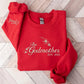 Embroidered Godmother Sweatshirt, Custom Godmama with Kids Names Sweaters, Godmother Proposal Crewnecks, Godmama Gifts, Mother's Day Gifts