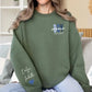 Personalised Boy Mama Sweater, Custom Mama Of Boys Sweatshirt With Kids Names on Sleeve, Mom Printed Jumper, New Mom Gifts, Mothers Day Gift