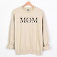 Personalised Mom Sweatshirt, Custom Kids Name Printed Sweatshirt, Minimalist Mummy Monogram Jumper, Mum Crewneck Sweater, Mother's Day Gift