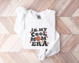 Embroidered Mama Sweatshirt, In My Cool Mom Era Crewneck Sweater, New Mom Floral Sweatshirt, Cool Mummy Birthday Jumper, Mothers Day Gifts