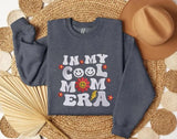 Embroidered Mama Sweatshirt, In My Cool Mom Era Crewneck Sweater, New Mom Floral Sweatshirt, Cool Mummy Birthday Jumper, Mothers Day Gifts