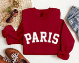 Custom Puff Print Sweatshirt, Personalised Embossed Print Crewnecks, Custom Team Name School Mascot Jumper, Personalised Gifts, Gift for Her