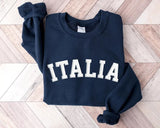 Custom Puff Print Sweatshirt, Personalised Embossed Print Crewnecks, Custom Team Name School Mascot Jumper, Personalised Gifts, Gift for Her