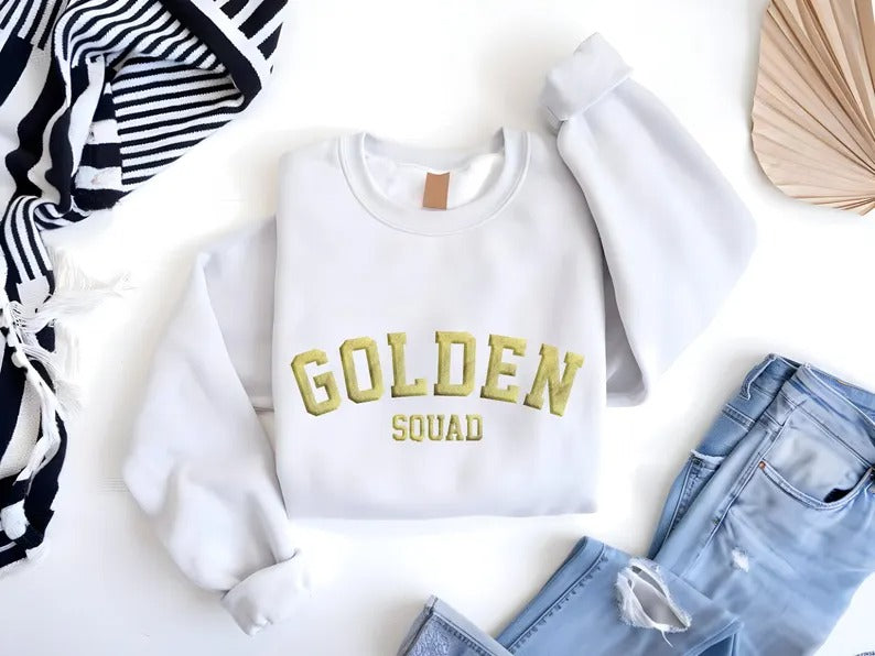 Custom Puff Print Sweatshirt, Personalised Embossed Print Crewnecks, Custom Team Name School Mascot Jumper, Personalised Gifts, Gift for Her