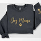 Embroidered Dog Mama Sweatshirt, Personalised Dog Mama Mothers Day Crewneck, Custom Dog Lovers Mama Jumpers, Mothers Day Gifts, Momma Gifts