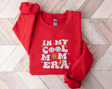 Embroidered Mama Sweatshirt, In My Cool Mom Era Crewneck Sweater, New Mom Floral Sweatshirt, Cool Mummy Birthday Jumper, Mothers Day Gifts