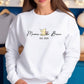 Personalised Mama and Mini Sweatshirt, Family Matching Crewneck Sweater, Custom Mom & Child Printed Jumper, Twinning Apparel, New Baby Gift