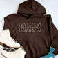 Personalised Dad Hoodie, Custom Embroidered Kids Names on Chest Hoody, Special Dad Pullover Unisex Jumper, Father's Day Outfit, Gift for Dad
