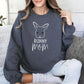 Bunny Mom Mothers Day Sweatshirt, Easter Bunny Mom Printed Sweater, Bunny Mama Sweatshirt for Women, Rabbit Lover Sweater, Mothers Day Gift