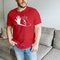 Rabbit Hand Shadow Art T-Shirt, Funny Easter Bunny Lover Shirt, Animal Shadow Puppet Tee Tops, Unique Easter Shirt, Cute Rabbit Lover Gifts