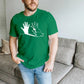 Rabbit Hand Shadow Art T-Shirt, Funny Easter Bunny Lover Shirt, Animal Shadow Puppet Tee Tops, Unique Easter Shirt, Cute Rabbit Lover Gifts