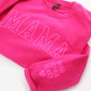 Personalised Mama Embossed Sweatshirt, Custom Mom Dad Sweater with Kids Name, Puff Printed Mama Crewneck, New Mom Gift, Mother's Day Gifts